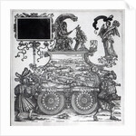 Scene from Maximilian's Triumphal Procession, c.1516-18 by Hans Burgkmair