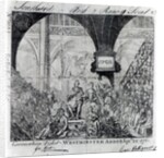 Ticket for the Coronation of George III at Westminster Abbey, September 22nd 1761 by English School