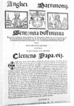 Document declaring the Pope's judgment on the validity of the marriage of Henry VIII and Catherine of Aragon, 1534 by Italian School