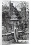 Hogarth's tomb in Chiswick Churchyard by English School