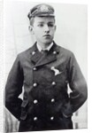 Ernest Shackleton, aged 16, wearing his White Star Line uniform, 1890 by English Photographer
