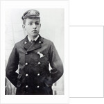 Ernest Shackleton, aged 16, wearing his White Star Line uniform, 1890 by English Photographer
