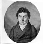Johann Gottlieb Fichte by Heinrich Anton Dahling