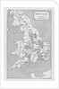 Map of Britain in 658, produced by Stanford's Geographical Establishment by School English