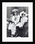 Millicent, Duchess of Sutherland and her daughter at the first meeting of the Ladies Automobile Club, 1903 by English Photographer
