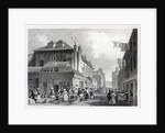 Hungerford Market, Strand, engraved by Thomas Barber, 1830 by Thomas Hosmer (after) Shepherd