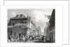 Hungerford Market, Strand, engraved by Thomas Barber, 1830 by Thomas Hosmer (after) Shepherd