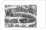 Procession for the wedding of Frederick V, Elector Palatine and Princess Elizabeth, c.1613 by Abraham Hogenberg
