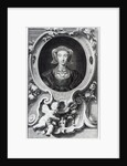 Anne of Cleves, engraved by Jacobus Houbraken, 1740 by Hans (after) Holbein the Younger