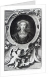 Anne of Cleves, engraved by Jacobus Houbraken, 1740 by Hans (after) Holbein the Younger