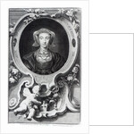 Anne of Cleves, engraved by Jacobus Houbraken, 1740 by Hans (after) Holbein the Younger