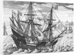 Queen Elizabeth's Galleon by English School