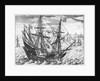 Queen Elizabeth's Galleon by English School