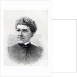 Miss Charlotte Robinson, Home Art Decorator to Her Majesty, 1887 by English School