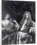 Adrian Beverland, engraved by Isaac Beckett, c.1681-88 by (after) Dutch School