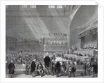 Daniel O'Connell standing trial in 1844 by English School