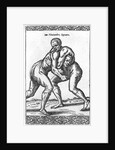 Turkish Wrestlers by French School
