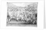 Boxing match between Thomas Futrell and John Jackson, June 9th 1788 by James Gillray