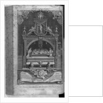 The Monument to Henry II and Richard I in Fontevrault Abbey by Hubert Gravelot