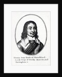 Henry Grey, 1st Earl Stamford by Wenceslaus Hollar