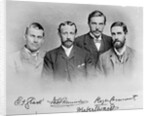E.J. Glave, W.G. Parminter, Herbert Ward and Roger Casement by English Photographer