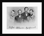 E.J. Glave, W.G. Parminter, Herbert Ward and Roger Casement by English Photographer