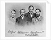 E.J. Glave, W.G. Parminter, Herbert Ward and Roger Casement by English Photographer