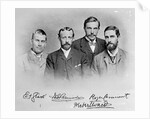 E.J. Glave, W.G. Parminter, Herbert Ward and Roger Casement by English Photographer