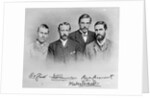 E.J. Glave, W.G. Parminter, Herbert Ward and Roger Casement by English Photographer