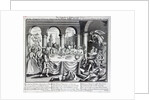 The diabolical maskquerade, or the the dragons-feast as acted by the Hell-Fire-Club, at Somerset House in the Strand, c.1721 by English School