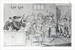 A Bond and Judgement, Sir John Fielding presiding over the Bow Street Court, 1779 by English School
