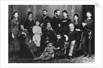 The Freud Family, c.1876 by Austrian Photographer