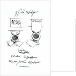 Facsimiles of William Shakespeare's signature and seals by English School