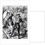 Robin Hood and Little John by English School