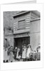 Children outside John Pounds's workshop, from which he ran the first Ragged school by English Photographer