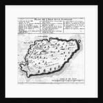 Map of Barbados by French School