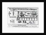 Billingsgate Market, London, after an original drawing from c.1598 by English School