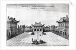 Prospect of the Inner Court of the Emperor's Palace at Pekin, 1669 by English School