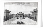 Prospect of the Inner Court of the Emperor's Palace at Pekin, 1669 by English School