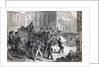 A Belfast Riot by English School