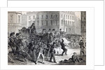 A Belfast Riot by English School