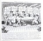 The Council of War in 1756 by English School