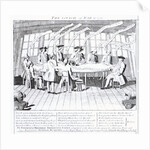 The Council of War in 1756 by English School