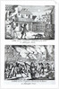 Edward Lowe and his companions setting fire to the inn on Aldersgate Street and plundering the houses, May 16th 1790 by English School