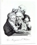Les Mangeurs d'Huitres by Louis Leopold Boilly