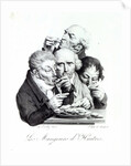 Les Mangeurs d'Huitres by Louis Leopold Boilly