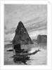 Rock of the Little Orphan on the Yangtze River, 1893 by Nikolay Karazin