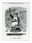 To Absent Friends!, a cartoon from 'Punch' magazine, December 26th 1900 by English School