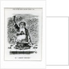 To Absent Friends!, a cartoon from 'Punch' magazine, December 26th 1900 by English School