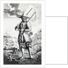 Frontispiece to 'The Life and Strange Surprizing Adventures of Robinson Crusoe of York, Mariner' by Daniel Defoe, 1719 by English School